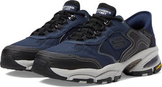 Skechers Mens 237445-nvbk Sneaker, Navy Black, 10 UK