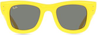 Ray-Ban RB4940 Wayfarer Puffer 683087 Mens Sunglasses Yellow Size 47