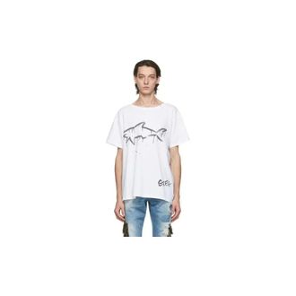 Paul & Shark T-Shirt - male - Paul & Shark - T-Shirts - White - S - Tops