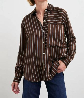 Rails Spencer Top In Baltic White Stripe