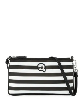 Karl Lagerfeld Ikon kleine schoudertas - Zwart