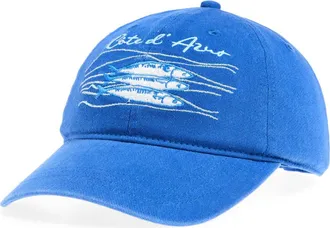 Treasure & Bond Embroidered Baseball Cap in Blue Cote D Azur at Nordstrom