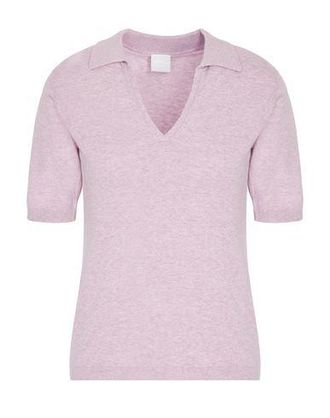 8 by YOOX KNIT SLIM FIT S/SLEEVE POLO-NECK SWEATER