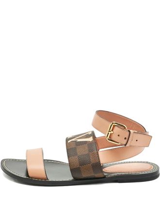 Louis Vuitton Passenger flat sandals - Neutrals