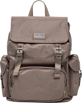 Paul & Shark Utility Nylon Backpack - Heren - Rugzakken - Bruin - ONE Size - Nylon - Tassen