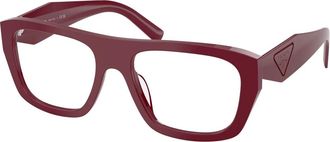 Prada Glasses, female, Red, Size: 54 MM Optical Frame