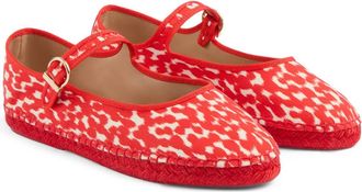 L.k. Bennett Emmie Mary Jane Espadrille Flat in Red at Nordstrom Rack, Size 10