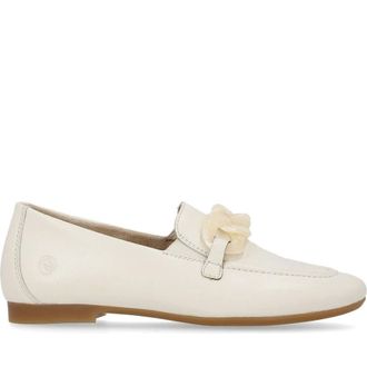 Remonte Schoenen, Dames, Wit, 37 EU, Leer, Witte Gesloten Loafers Dames Schoenen