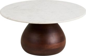 House Nordic Mesa baja con tablero de m&aacute;rmol D70