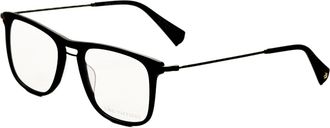 John Varvatos Mens 52 mm Black Opticals