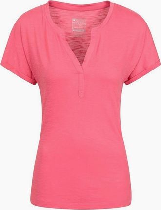 Mountain Warehouse Womens Mountain Warehouse Womens/Ladies Skye Slub T-Shirt - Pink - Size: 12