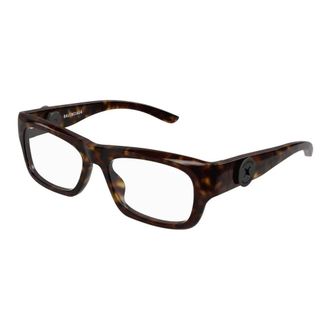 Balenciaga Glasses, unisex, Brown, 54 MM, Stylish Sunglasses Black Frame