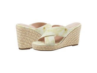 Bandolino Kammie Womens Sandals Lime : 9.5 M, Leather