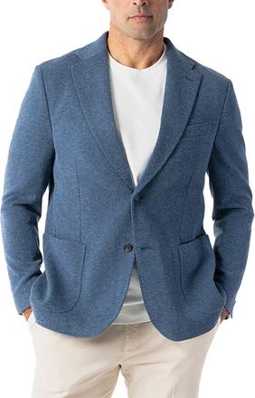 Robert Talbott Wright Double Face Knit Wool-Blend Blazer