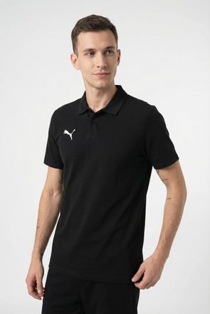 Puma Poloshirt PUMA TEAMGOAL CASUALS POLO, Herren, Gr. XXL, schwarz-weiss (puma schwarz, puma wei&szlig;), Piqu&eacute;, Obermaterial: 100% Baumwolle, unifarben, regula