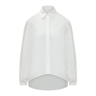 HUGO BOSS Hugo, Shirts, female, White, Size: XS Badora Blouse