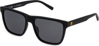 Fila SFID18 703P Mens Sunglasses Black Size 58