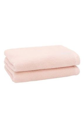 Linum Home Textiles 2-Pack Ediree Cotton Fingertip Towel Set in Blush at Nordstrom Rack