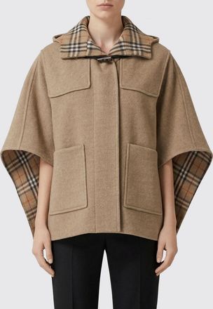 Burberry Mantella di lana check Burberry