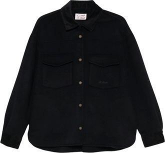 MC2 Saint Barth Licht jack - Dames - Jassen - Zwart - Maat: M Wol