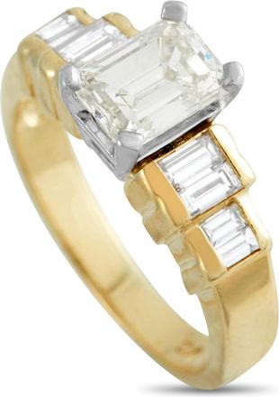 Luxury Bazaar 14K Yellow Gold 1.70ct Diamond Ring MF25-011626