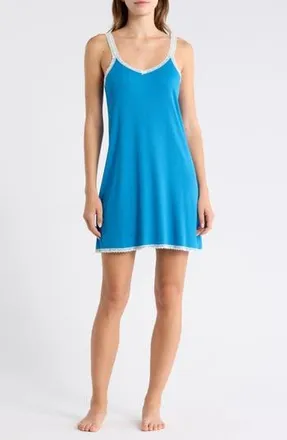 Honeydew Intimates Revival Rib Chemise in Coastal Blue at Nordstrom Rack, Size X-Large