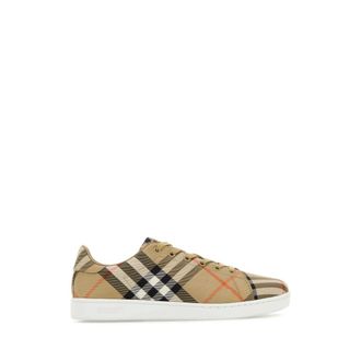 Burberry Sneakers, female, Multicolor, Size: 7 1/2 US Check Canvas Set Sneakers