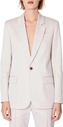 Barbara Bui Veste costume alpaga - Dames - Blazers - Beige - M - Jassen