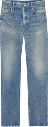 Saint Laurent denim jeans met rechte pijpen