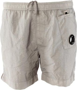 C.P. Company Flatt Nylon Zwemshorts - Heren - Strandmode - Grijs - XS - Nylon - Badmode