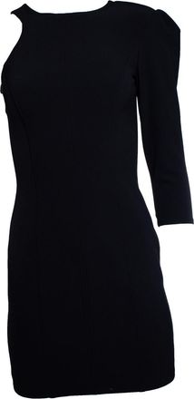 Elisabetta Franchi Asymmetric dress in black