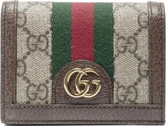 Gucci Portafoglio Ophidia a righe 2015-2025 - Toni neutri
