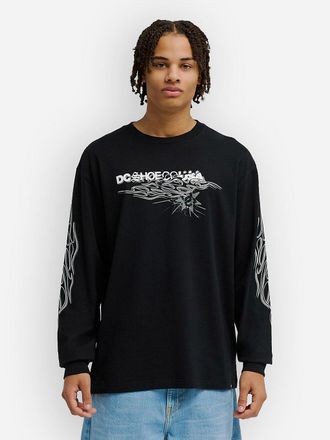 DC Side Flame Longsleeve schwarz