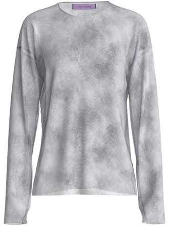 MACCAPANI T-shirt The Second Skin Spray con stampa - Grigio