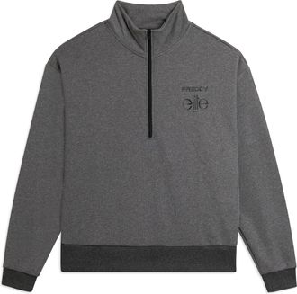 Freddy Felpa Comfort Fit Donna M&eacute;lange con Mezza Zip Freddy x ELITE