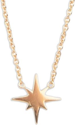 All the Luck in the World starburst necklace - women - Gold Plated Brass - One Size