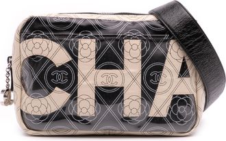 Chanel Pre-owned Womens Quilted Crossbody Adjustable Strap - Black Leather - One Size