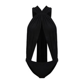 Rick Owens Sleeveless Tops, female, Black, Size: M Miami Body