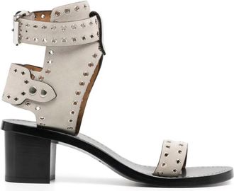 Isabel Marant Womens Jaeryn Studded Sandals In Beige 90Be