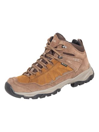 Meindl Wanderschuh MEINDL Meindl Nebraska Lady Mid GORE-TEX, Damen, Gr. 39,5, Normalschaft, braun, Nubukleder, Schuhe Wanderschuh, GORE-TEX - Winddicht, wass