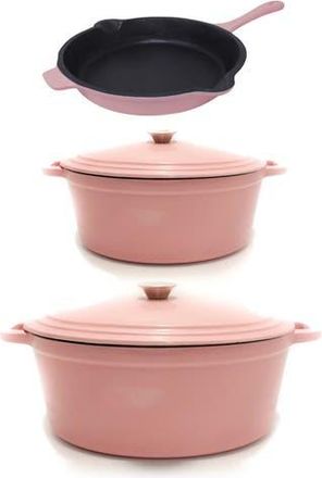 Berghoff Neo 5-Piece Cast Iron Cookware Set in Pink at Nordstrom Rack