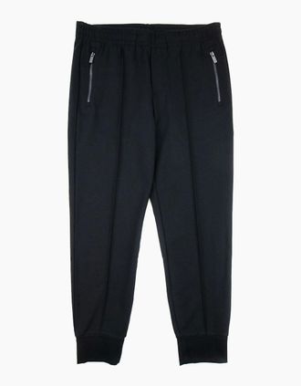 Emporio Armani Mens Emporio Armani Ponte Di Roma Fabric Joggers Black 999 - Size: 33/32/32