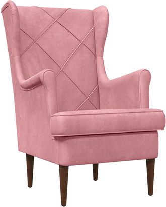 vidaXL Sill&oacute;n Rosa Terciopelo Vidaxl