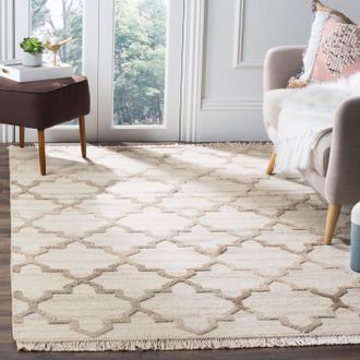 Safavieh Kenya Hand Made Area Rug, Natural Transitional Style Non-Shedding
