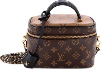 Louis Vuitton Vanity Handbag Reverse Monogram Canvas PM satchel - Bruin