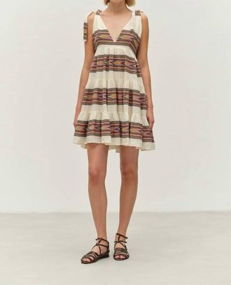 Devotion Twins Aroma Dress In Pink/green