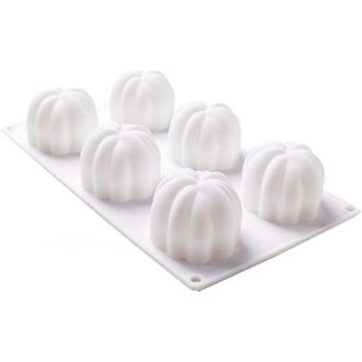 OEM Stampo In Silicone Bianco A Forma Di Zucca Per Torte, Stampi Per Dessert Per La Cottura E Decorazioni Di Halloween, Resistente - Crezuo