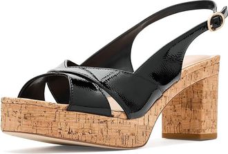 Pelle Moda Ilori Womens Dress Sandals Black : 5.5 M, Leather