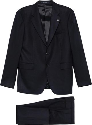 Tagliatore Navy Notched Lapel Suit