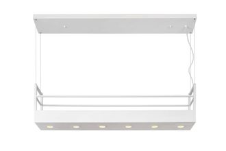 Netlighting Miravelle Cottage Bar Pendant Light 6xGU10 White